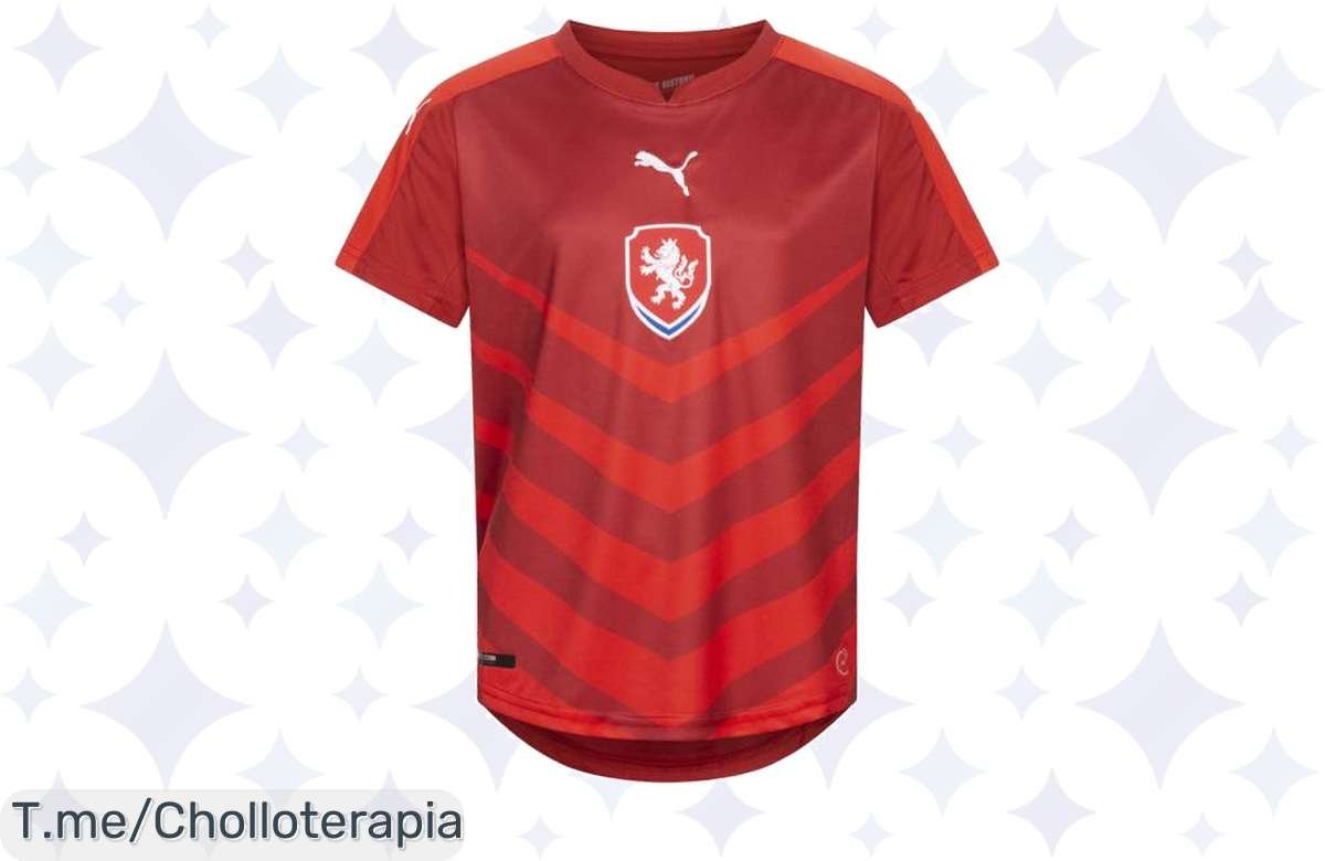 ¡Oferta Relámpago! Camiseta PUMA Checa para Niño a Precio de Risa – ¡No te lo Pierdas!