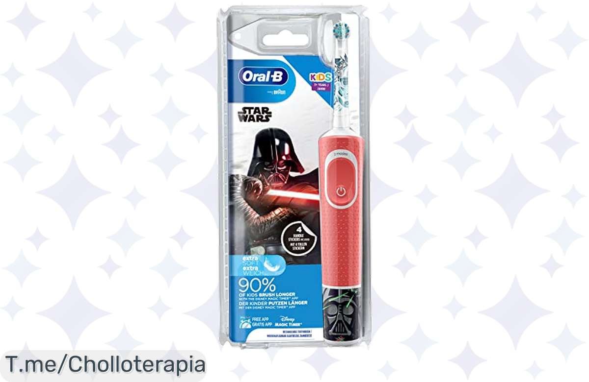 ¡Oferta Relámpago! Cepillo Eléctrico de Star Wars para Niños a Precio Irresistible