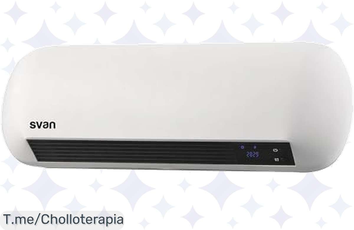¡Oferta Relámpago! Estufa Svan 2000W a Precio Ridículo