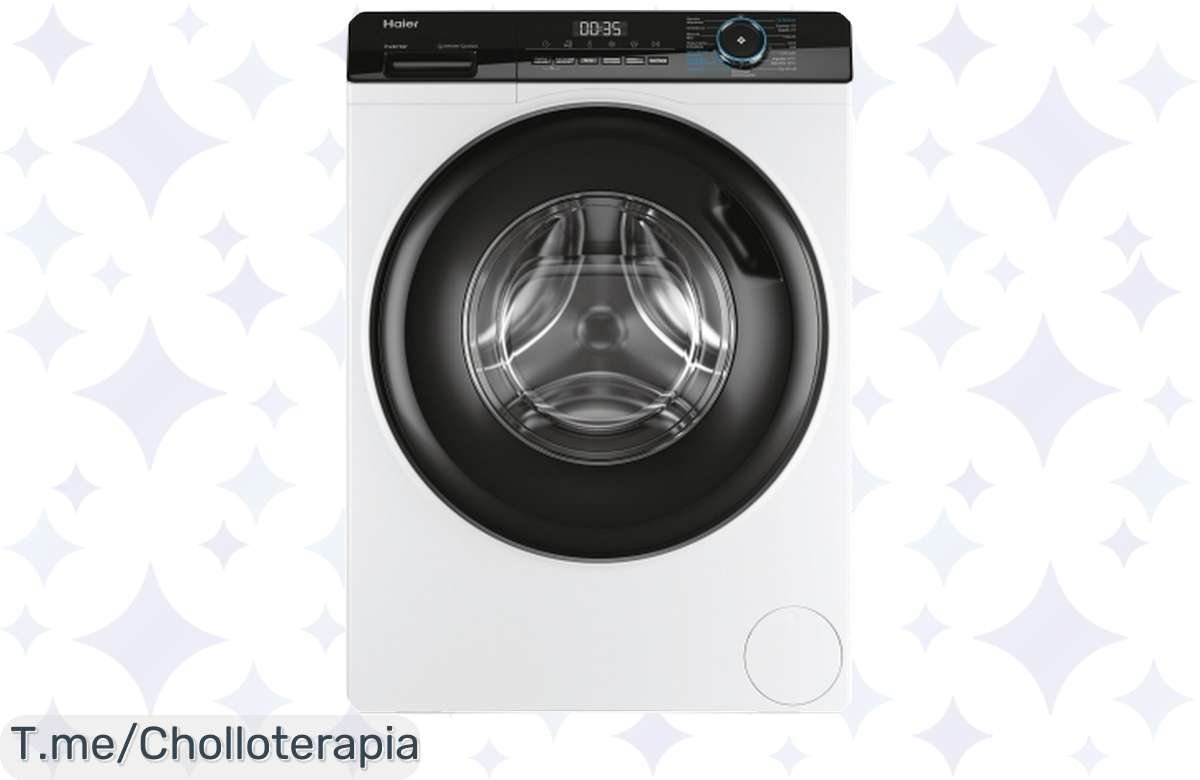 ¡Oferta Relámpago! Hazte con la Lavadora Haier HW80BP14939 de 8 kg por un Precio de Risa
