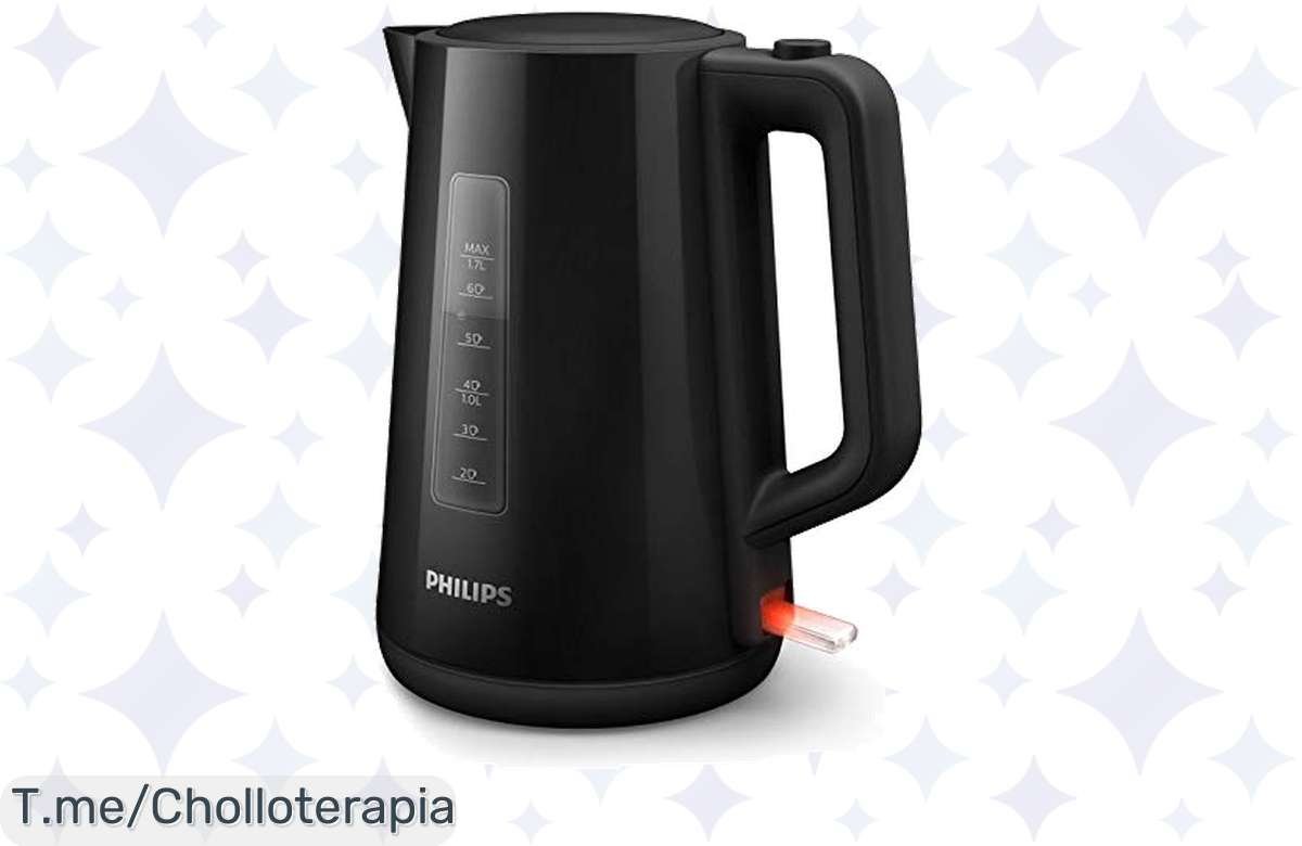 ¡Oferta Relámpago! Hervidor Philips 1.7L a Precio de Locura, ¡Corre por el Tuyo!