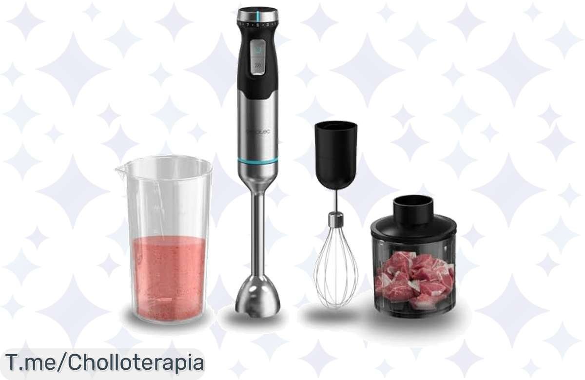 ¡Oferta Relámpago! Llévate la Batidora Cecotec 2300MAX y Revoluciona Tu Cocina Hoy Mismo