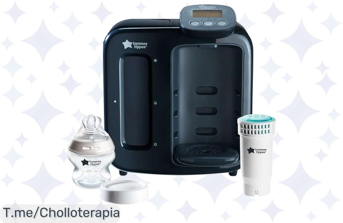 ¡Oferta Relámpago! Preparador de Biberones Tommee Tippee: Listo en 2 Minutos y Filtro Antibacterias a Precio Insuperable!