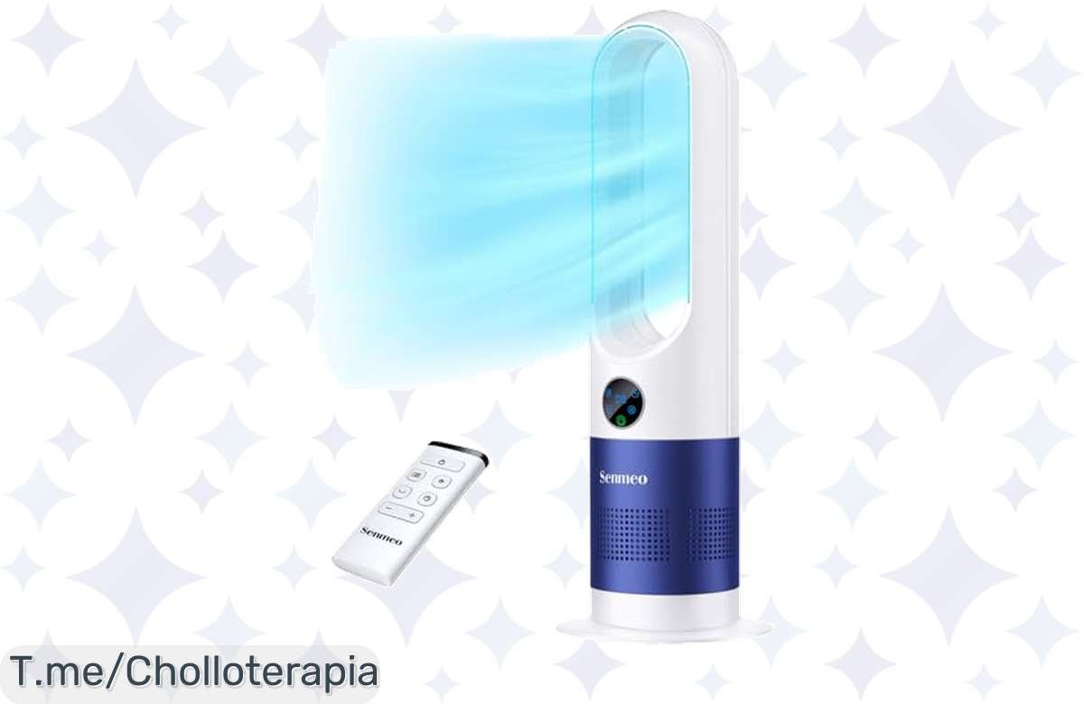 ¡Oferta Relámpago: Ventilador Sin Aspas 66cm a Precio de Risa!