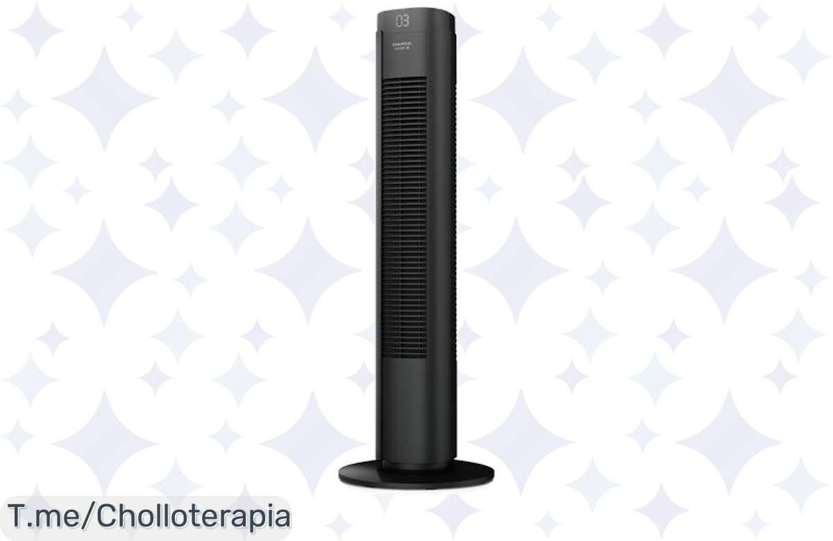 ¡Oferta Relámpago! Ventilador de Torre Babel con Descuento Brutal y Control Remoto, Apúrate!