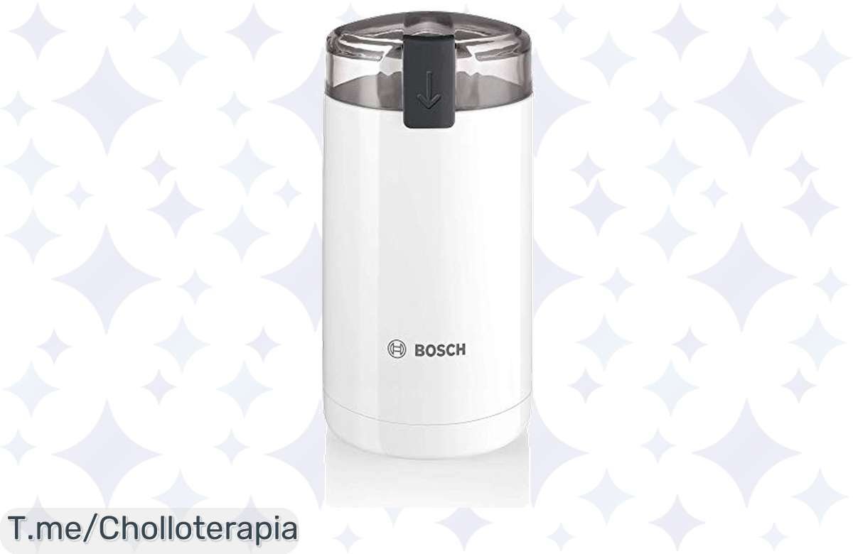 ¡Oferta Única! Molinillo de Café Bosch a Precio Ridículo – ¡Corre que Vuela!