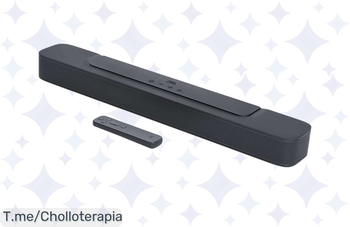 ¡Oferta bomba! Barra de sonido JBL 2.0 con descuento brutal y calidad de cine, ¡no la dejes escapar!