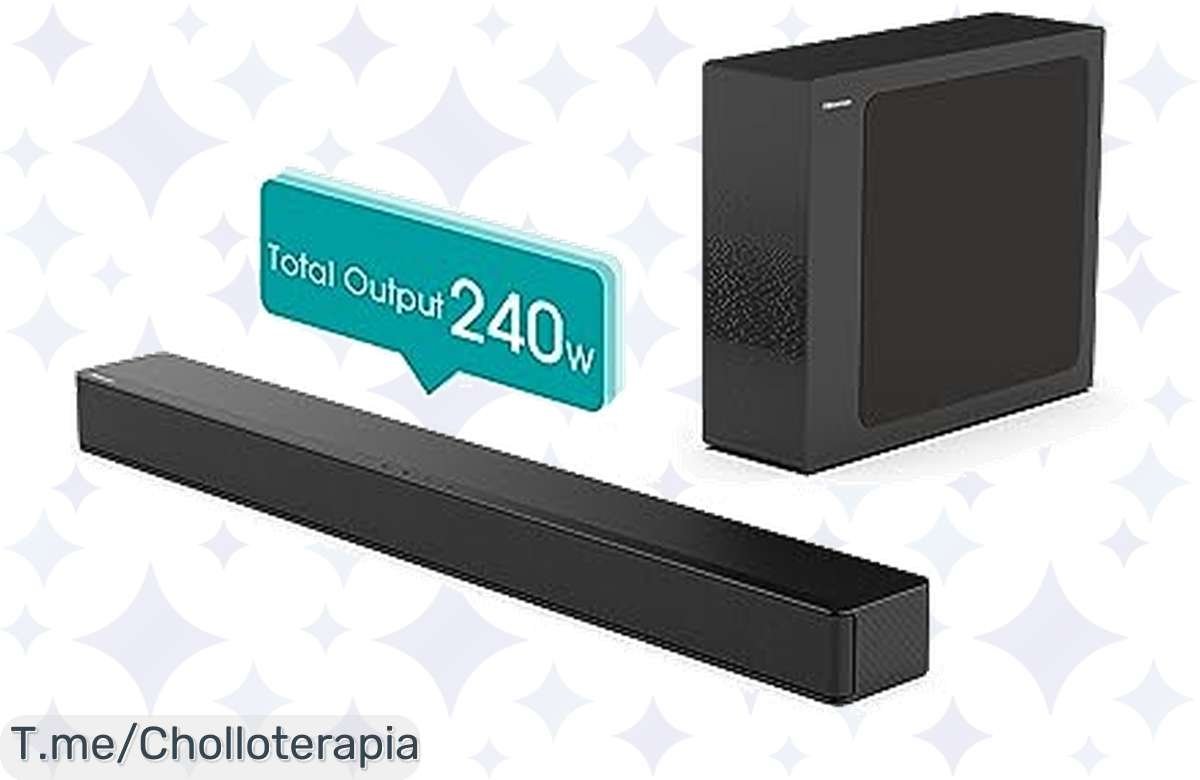 ¡Oferta bomba! Hisense HS2100: Sonido premium a precio de ganga, ¡conéctala ya!
