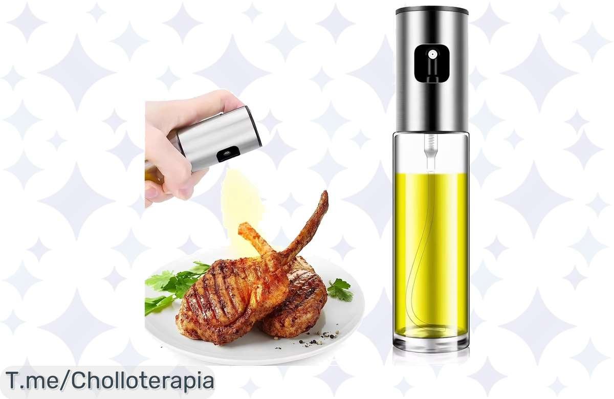 ¡Oferta bomba: Pulverizador de aceite premium 100ml!