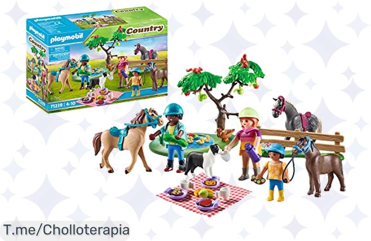 ¡Oferta bomba en Playmobil Country! Aventuras con caballos a precio de risa, ¡no te lo pierdas!