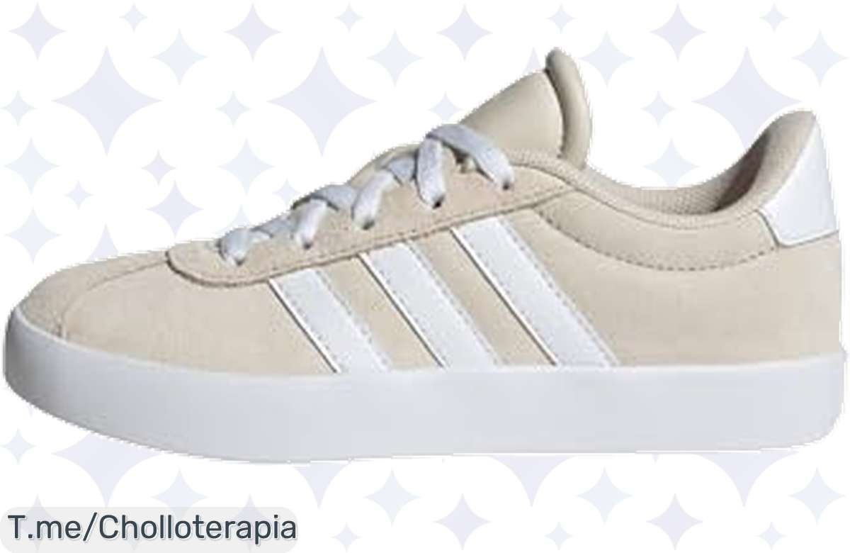 ¡Oferta bomba en las adidas VL Court 3.0 Kids! ¡Confort y amortiguación brutal, no te lo pierdas!