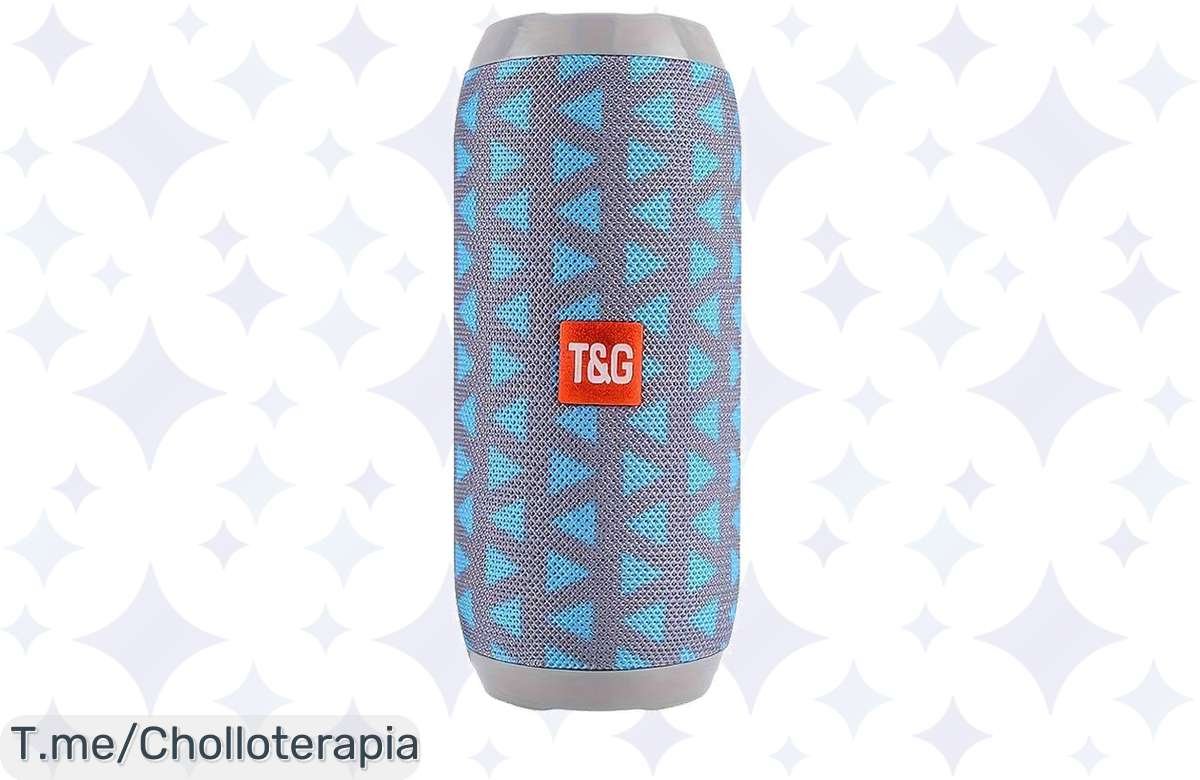 ¡Oferta brutal! Altavoz inalámbrico 10W con sonido top y 12 horas de fiesta, ¡llévatelo ya!