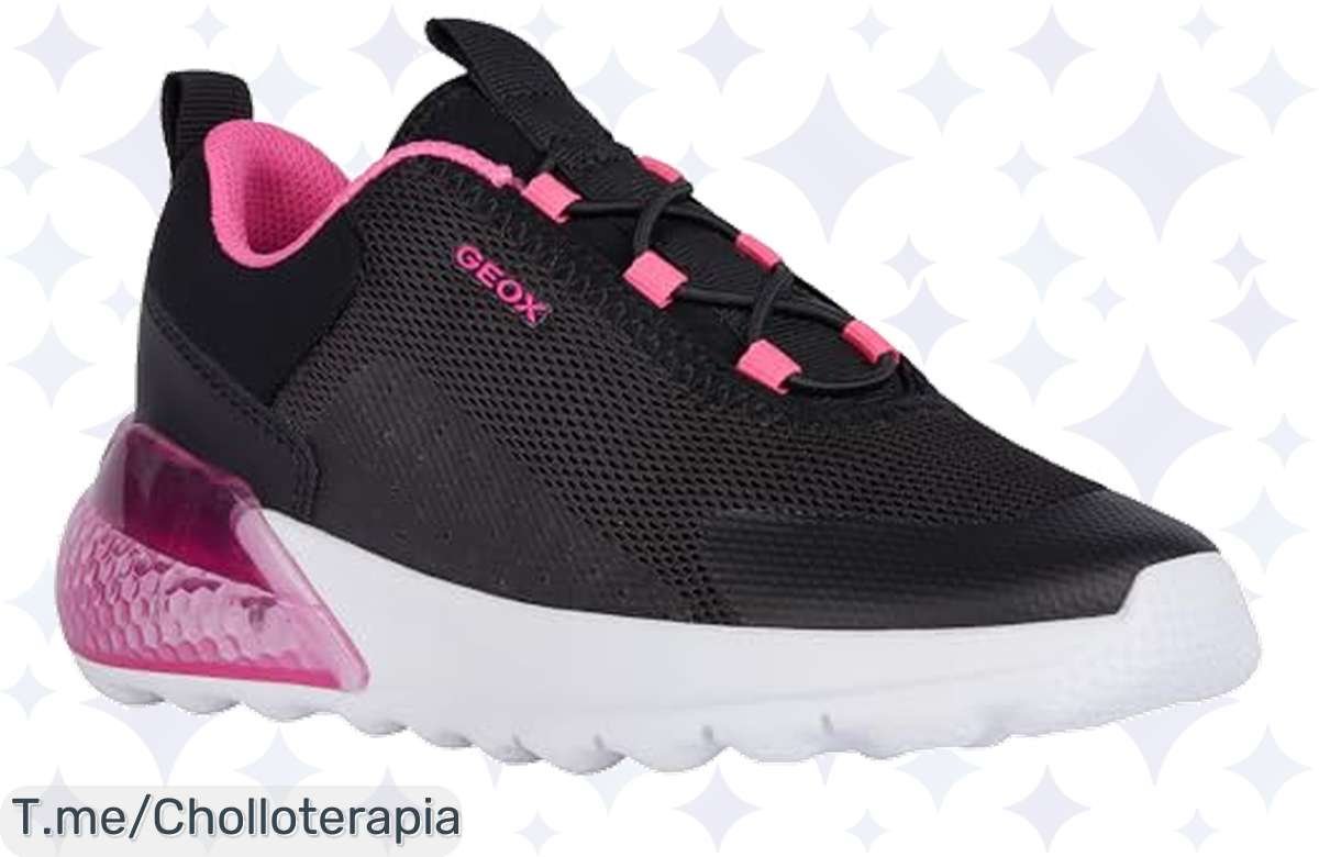 ¡Oferta brutal! Geox J Activart Illuminus: frescura y estilo a precio de locura, ¡no lo dejes escapar!