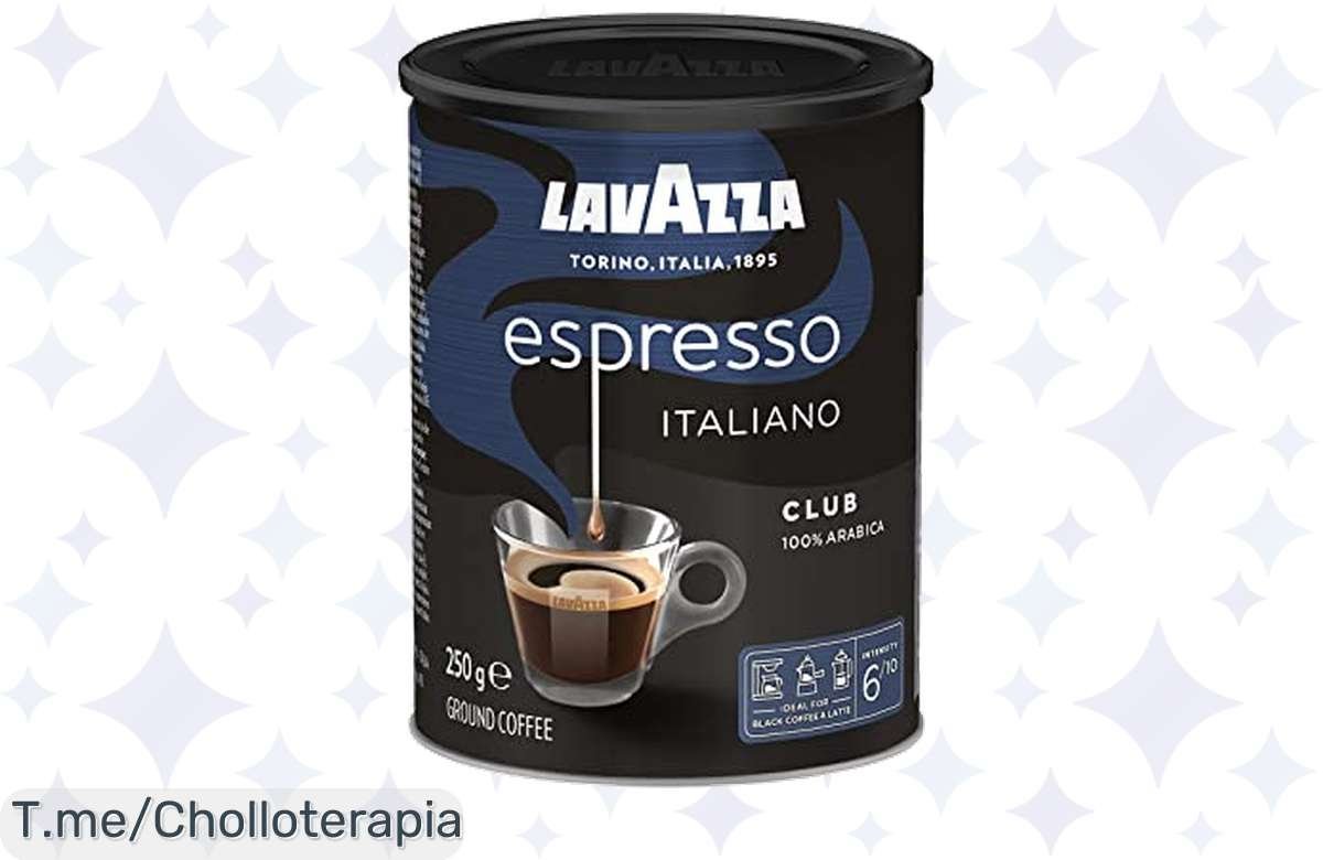 ¡Oferta brutal en Lavazza: espresso premium 100% Arábica a precio de risa!