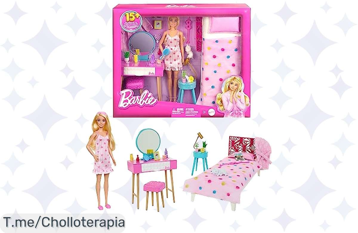 ¡Oferta de Barbie! Habitación y 20 accesos a un precio que no podrás creer, ¡corre!