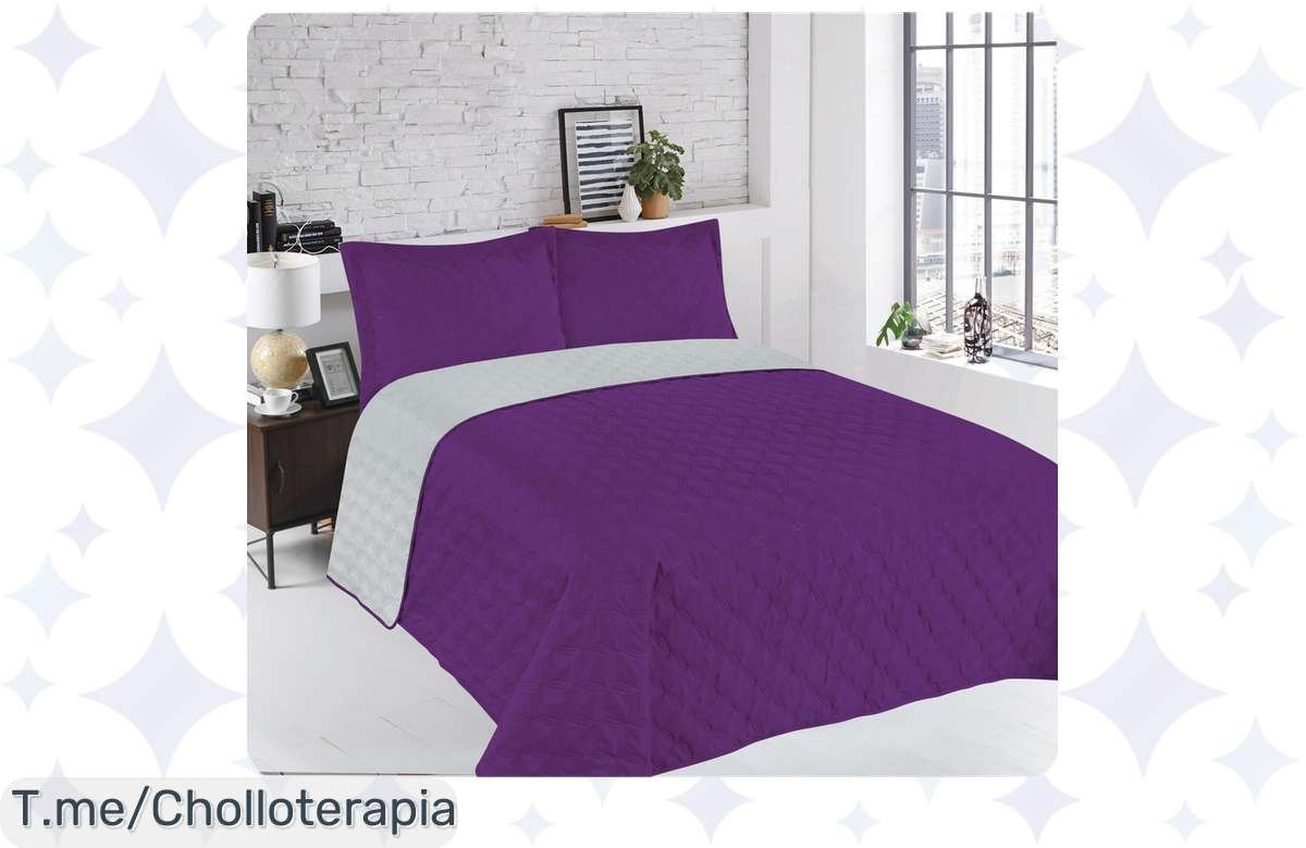 ¡Oferta de Locura! Colcha Termosellada y Cojín a Precio de Escándalo – ¡Corre!