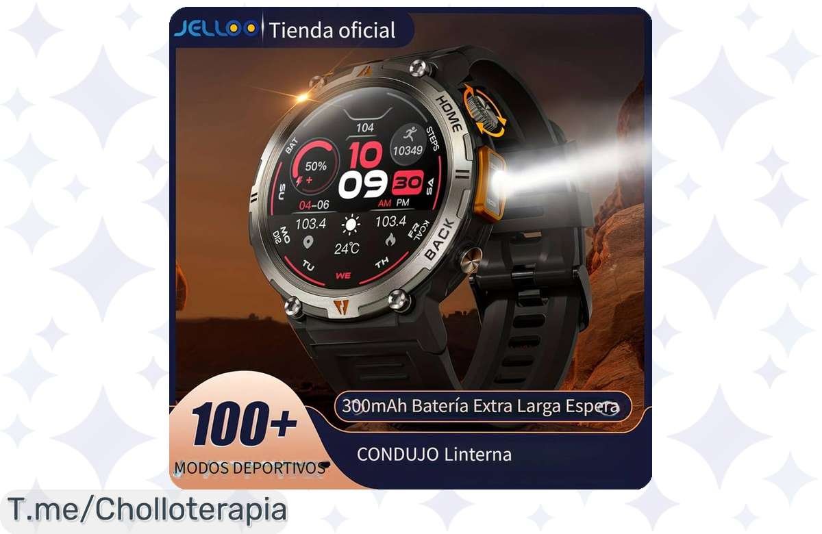 ¡Oferta de Reloj Deportivo! LED, Llamadas y Fitness a Precio de Risa