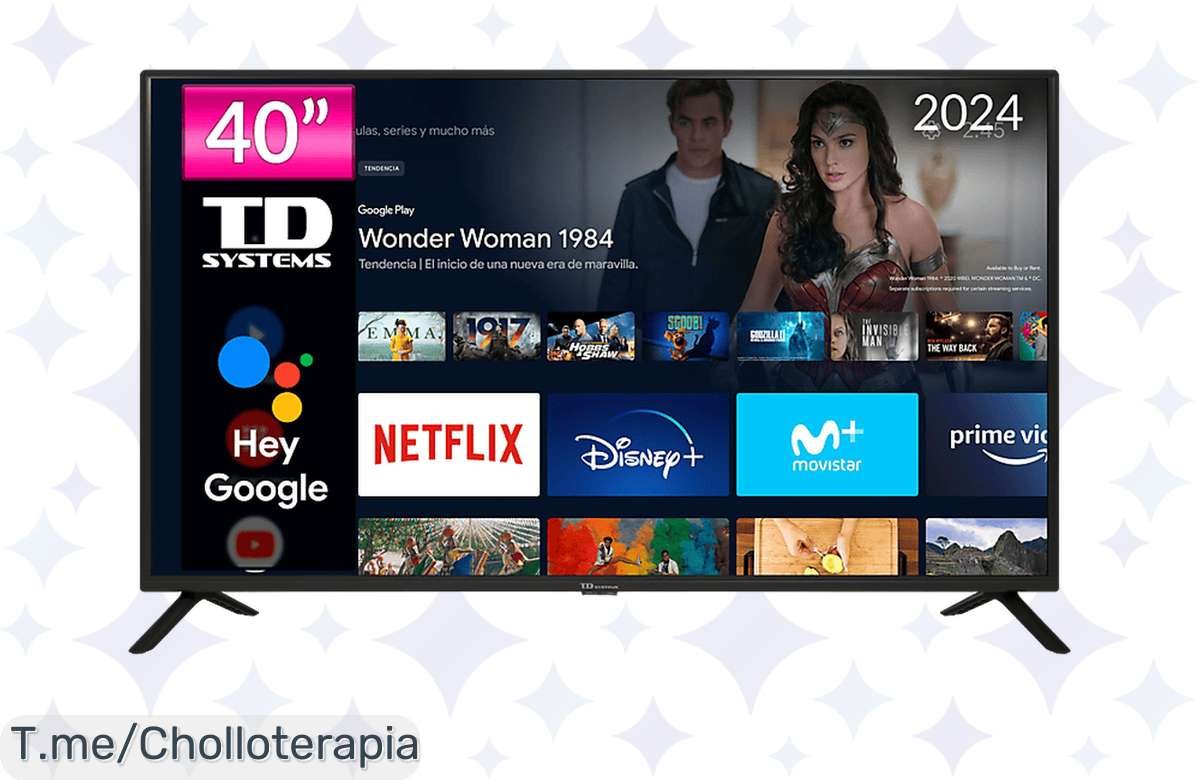 ¡Oferta de locura! TV DLED 40 al mejor precio del año