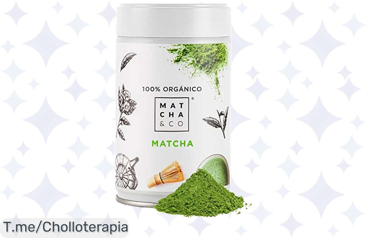 ¡Oferta flash! Matcha orgánico, sabor brutal y energía pura, ¡no te lo pierdas!