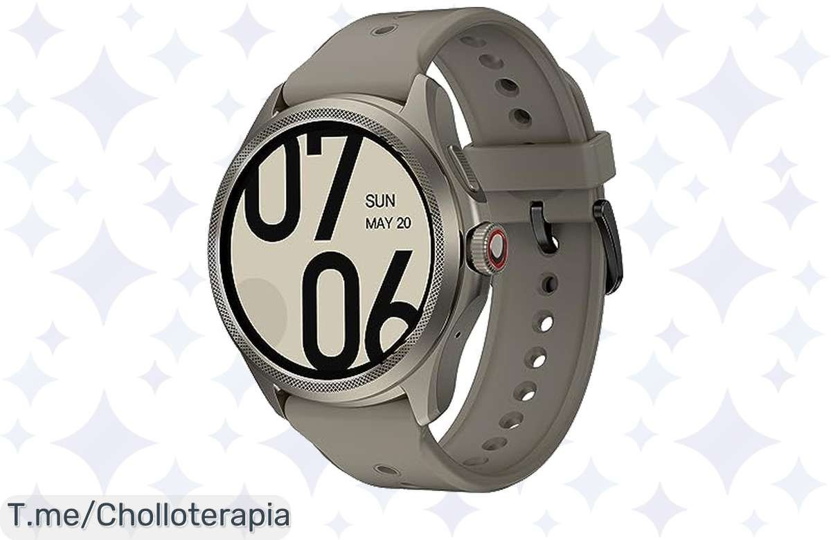 ¡Oferta flash! Ticwatch Pro 5 con Snapdragon W5+ y 80 horas de batería, ¡consigue el tuyo antes de que vuelen!