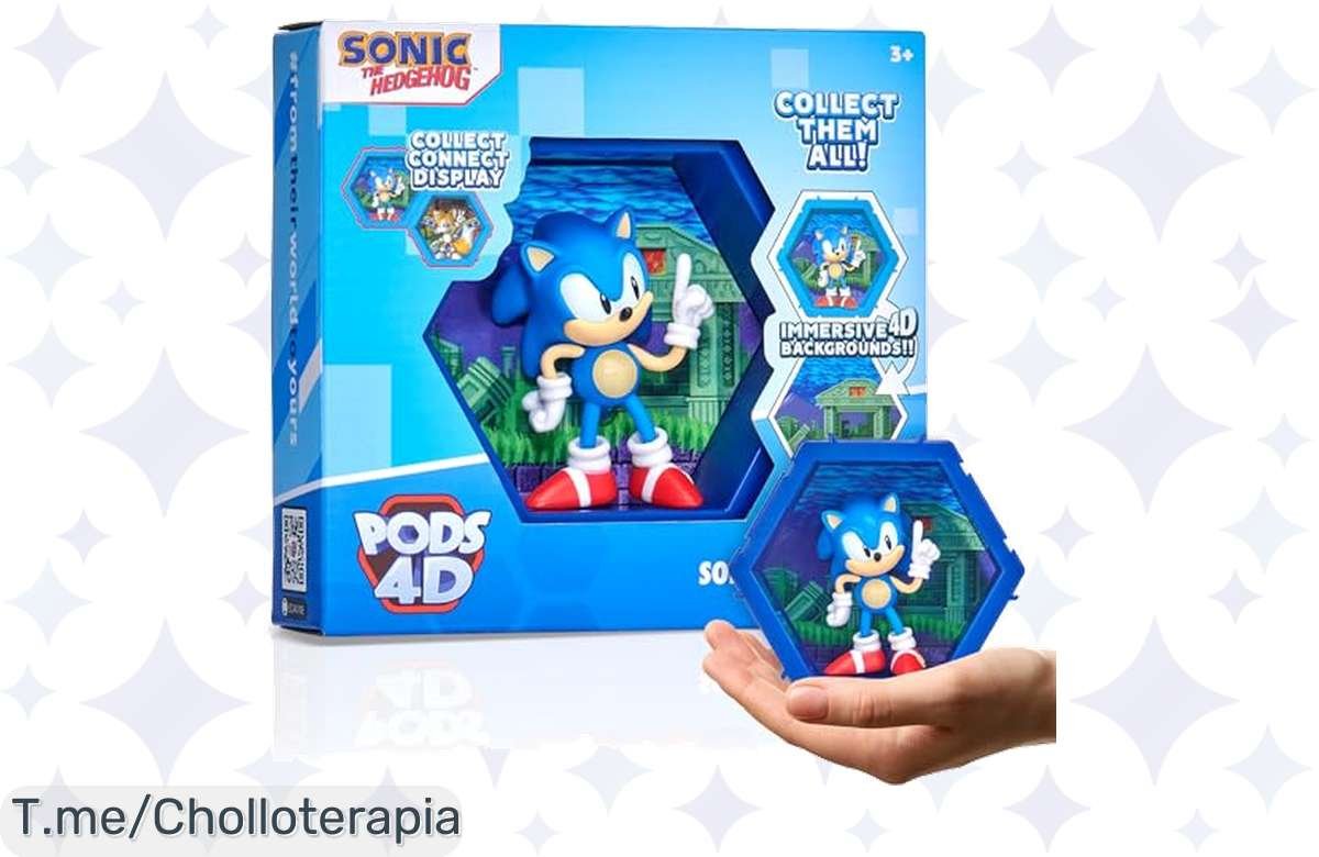¡Oferta genial! Vive la experiencia Classic Sonic en 4D por un precio insuperable ahora!