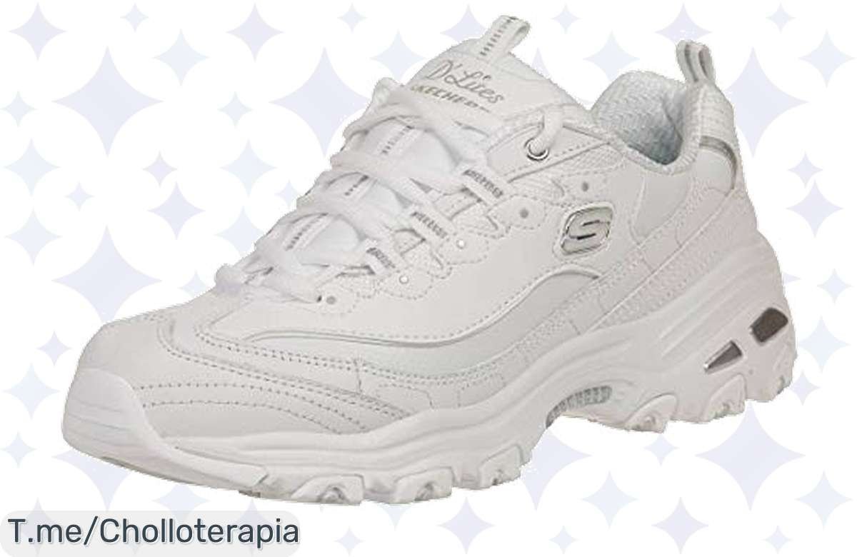 ¡Oferta insuperable en Skechers D’LITES FRESH START, confort y moda a un precio de locura!