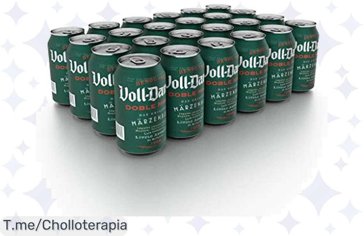 ¡Oferta loca! 24 VollDamm a precio de risa, saborea calidad premium ahora