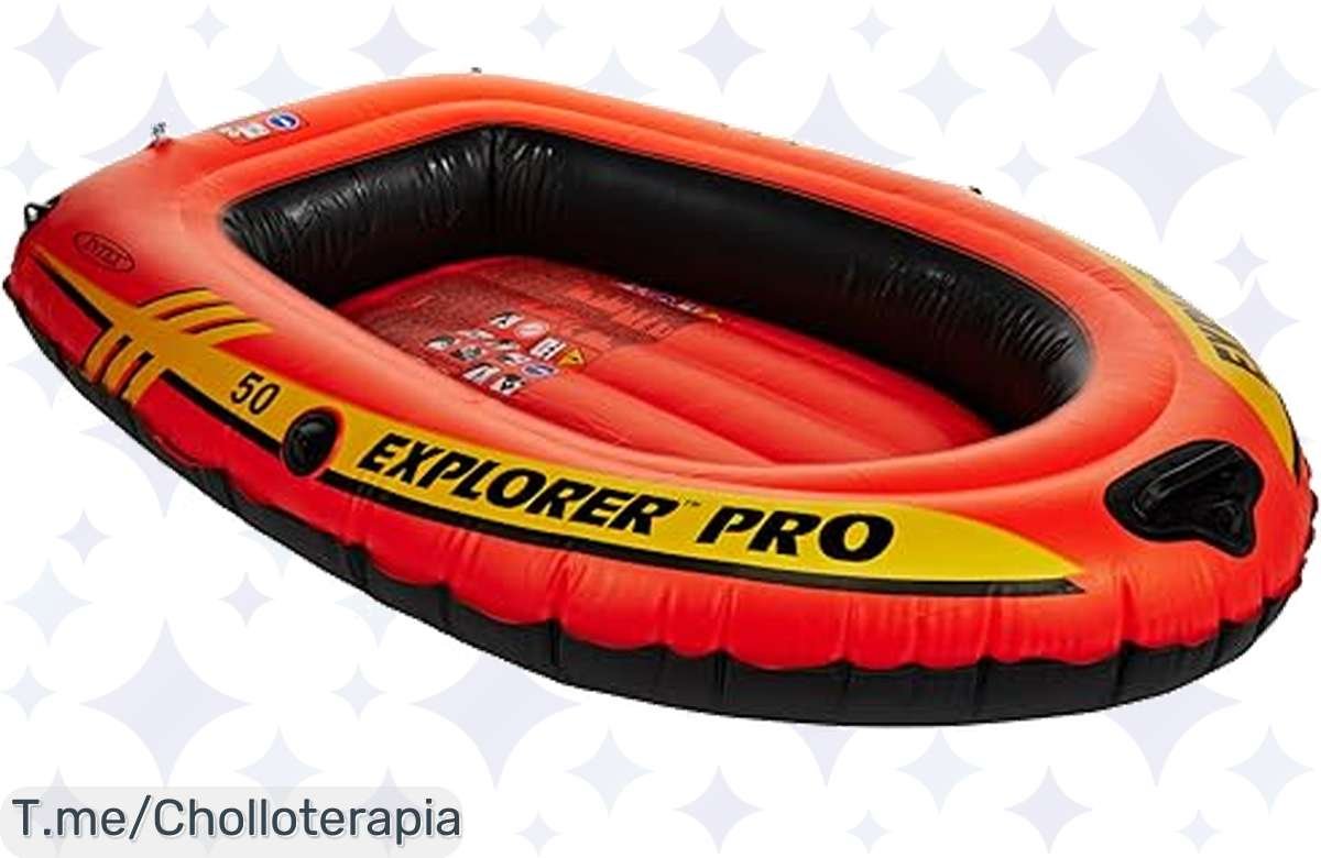 ¡Oferta loca! Barco hinchable Intex Explorer Pro100 a precio mínimo ¡Apresúrate!