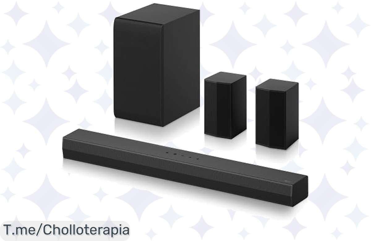 ¡Oferta loca! Barra de sonido LG S40TR con 400W y Dolby Atmos por menos de lo que imaginas!