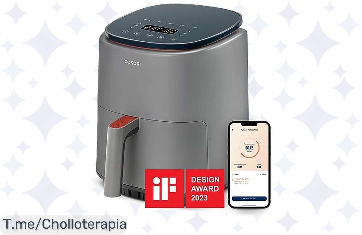 ¡Oferta loca! COSORI Freidora de Aire con 97% menos grasa a precio de risa, ¡aprovecha ya!