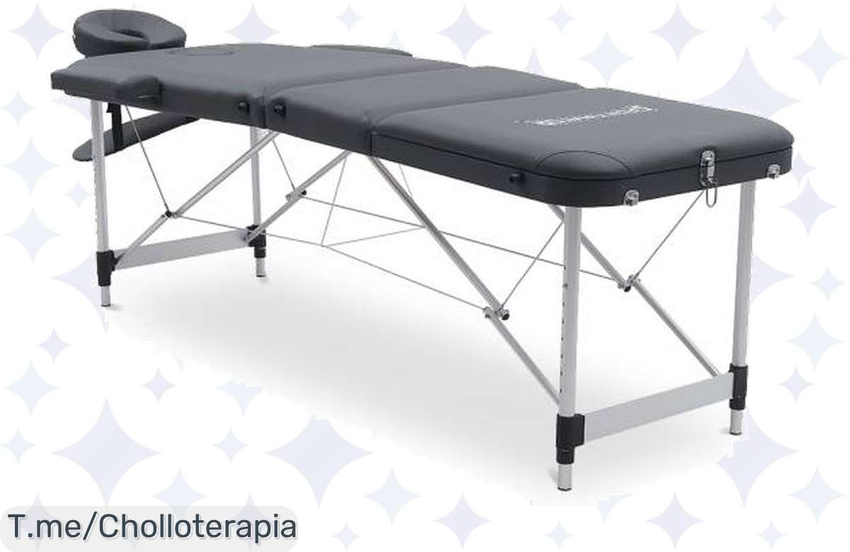 ¡Oferta loca! Camilla de masaje premium 3 zonas casi regalada, no te lo pierdas!