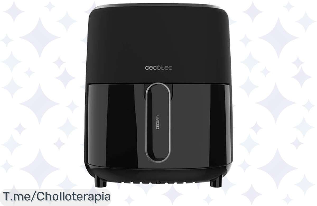 ¡Oferta loca: Freidora de Aire Cecotec 3,5 L a precio de ganga!