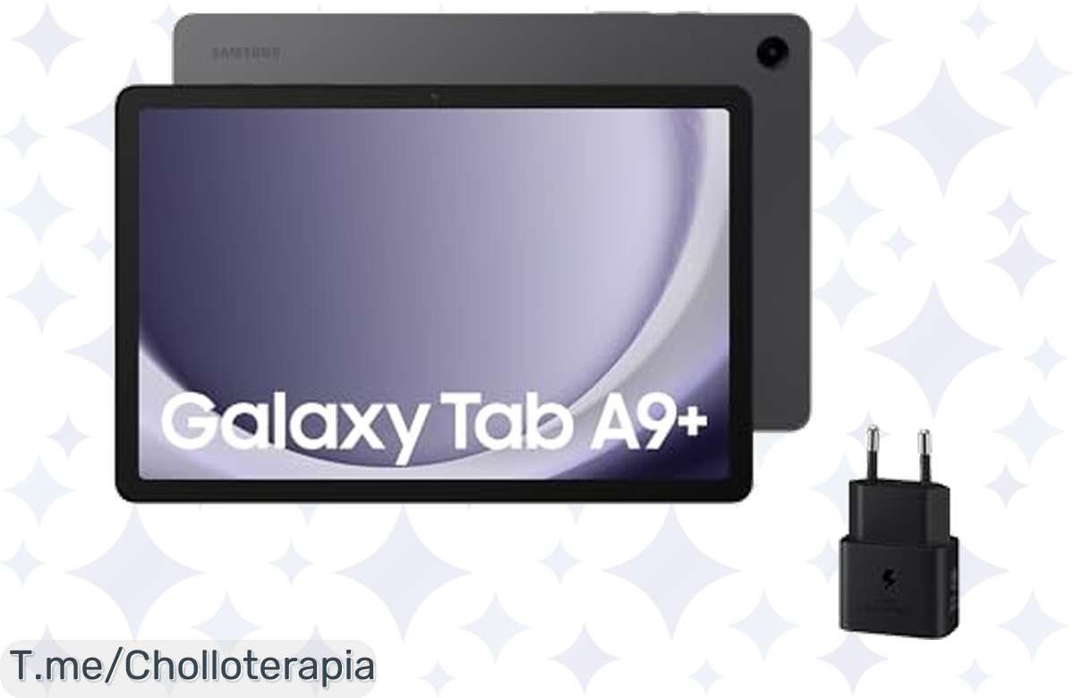 ¡Oferta loca: Llévate la Samsung Galaxy Tab A9+ con pantalla 11” y sonido 3D casi regalado!
