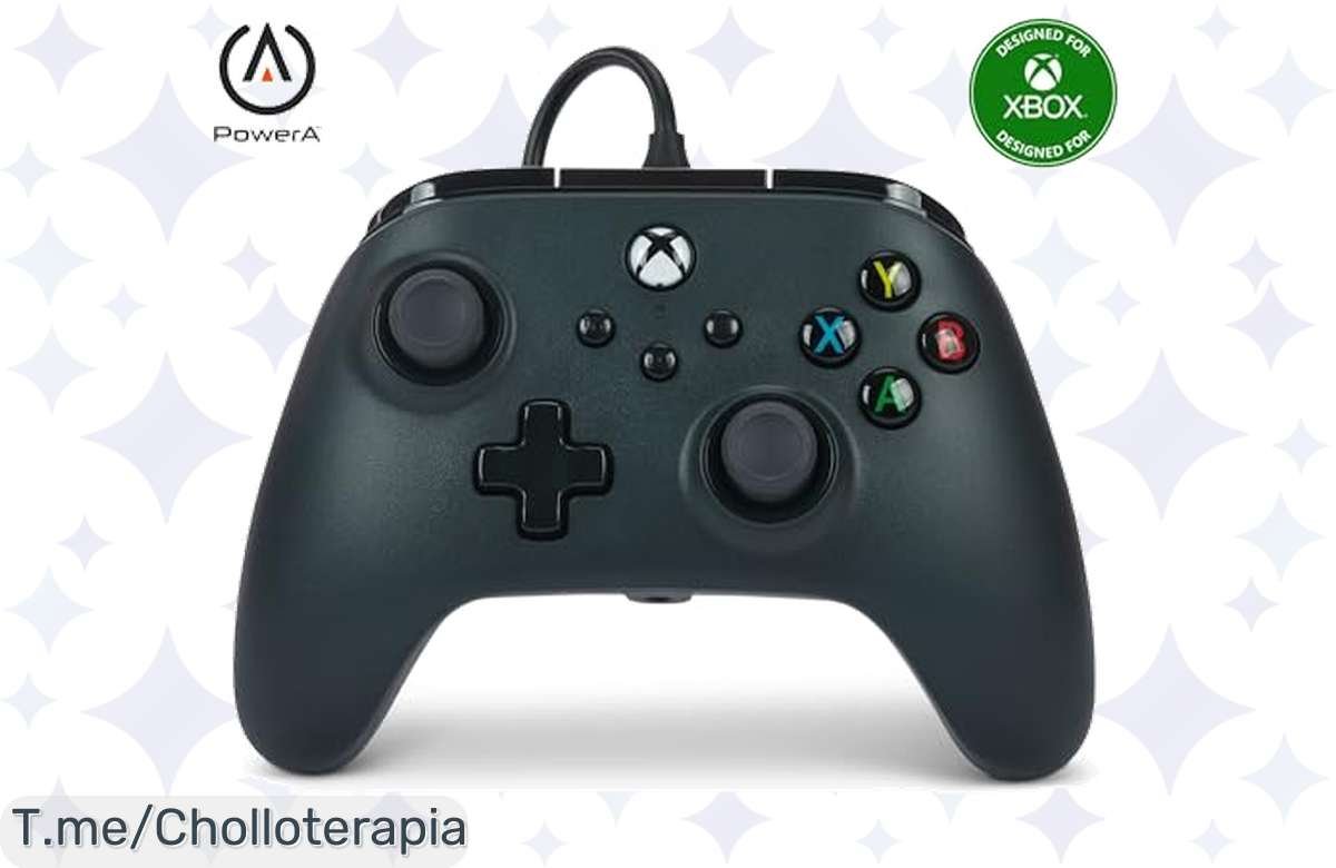 ¡Oferta loca! Mando PowerA para Xbox Series X|S a precio de regalo, juega a tope y con sonido estéreo. ¡No te lo pierdas!