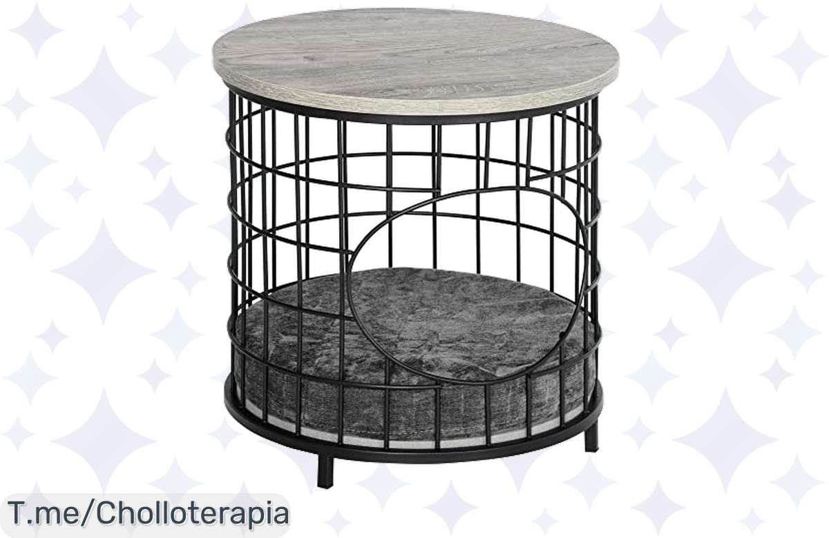 ¡Oferta loca! Mesa Auxiliar para Gatos con cojín lavable, descuento increíble por tiempo limitado!
