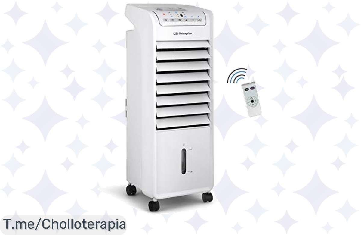 ¡Oferta loca! Orbegozo Air 46: Climatizador 3 en 1 con mando y 6L, frescura al mejor precio, ¡aprovéchalo ya!