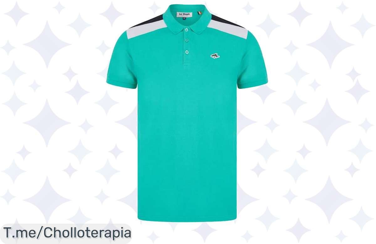 ¡Oferta loca! Polo Le Shark Tiloch Hombre en Verde Atlántida a precio de chiste, ¡no lo dejes escapar!