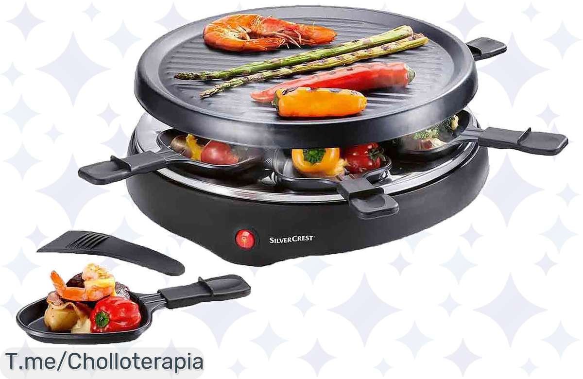 ¡Oferta loca: Raclette Grill 800W para convertirte en un chef pro!