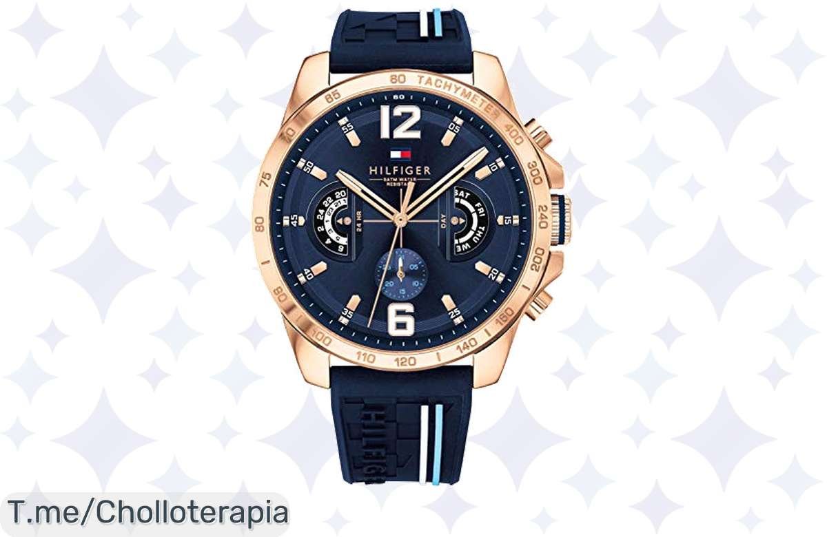 ¡Oferta loca! Reloj Tommy Hilfiger premium y resistente al agua, ¡cómpralo ya!