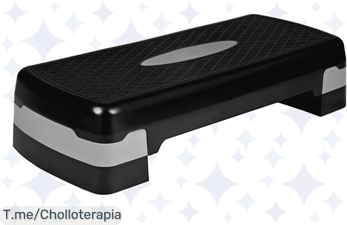 ¡Oferta loca! Step T-Lovendo para cardio en casa por un precio de risa, soporta hasta 150 kg!