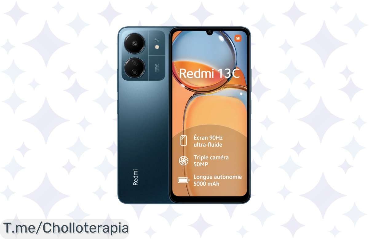 ¡Oferta loca! Xiaomi Redmi 13C con 128GB/256GB, pantalla 90Hz y batería gigante a precio de chiste, ¡corre antes de que se agote!