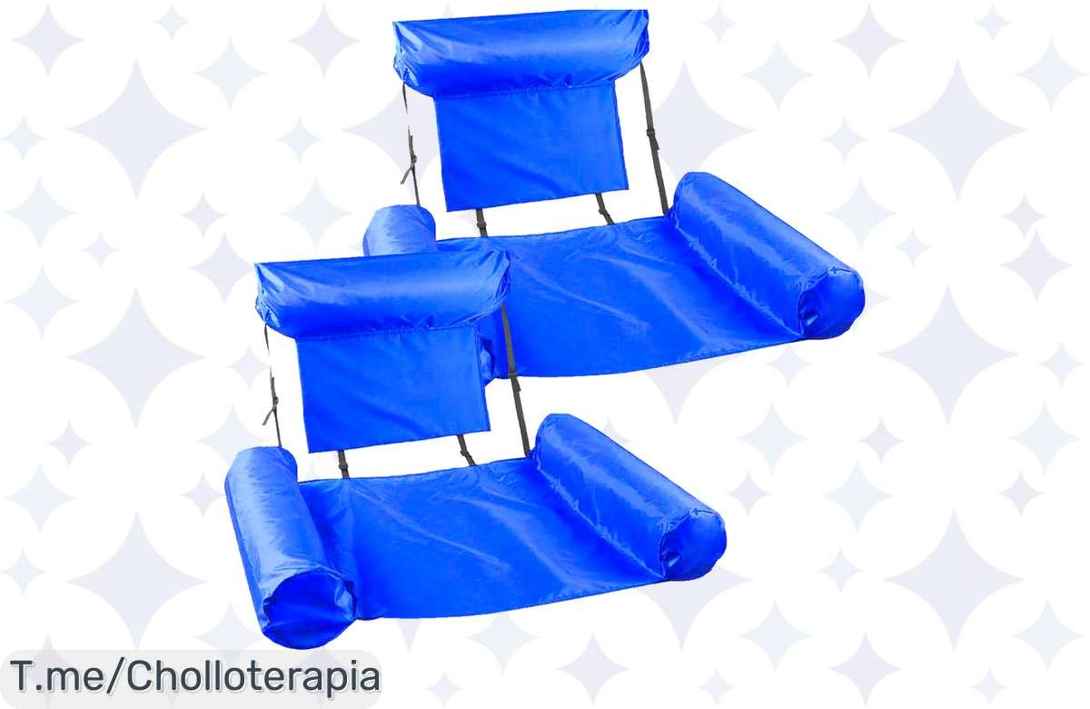 ¡Oferta loca: colchoneta 4 en 1 de piscina regalá, flota a gusto este verano!