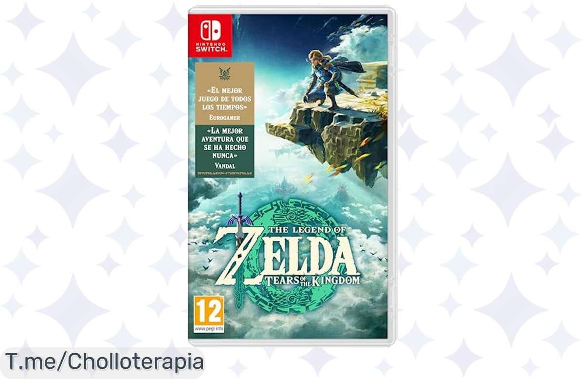 ¡Oferta loca en The Legend of Zelda: Tears of the Kingdom! ¡Hazte con tu aventura ahora!
