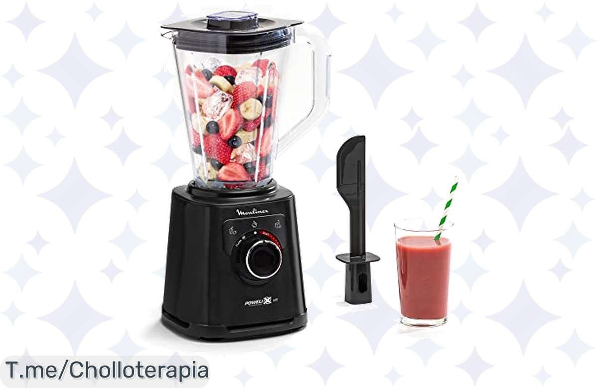 ¡Oferta relámpago! Batidora Moulinex Perfect Mix+ 1200 W al mejor precio, no te lo pierdas