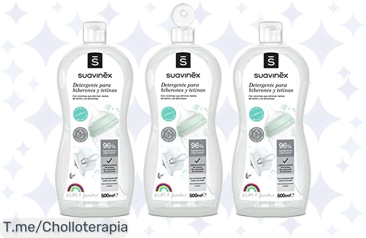 ¡Oferta relámpago: Pack de 3 Suavinex para biberones a precio de locura!