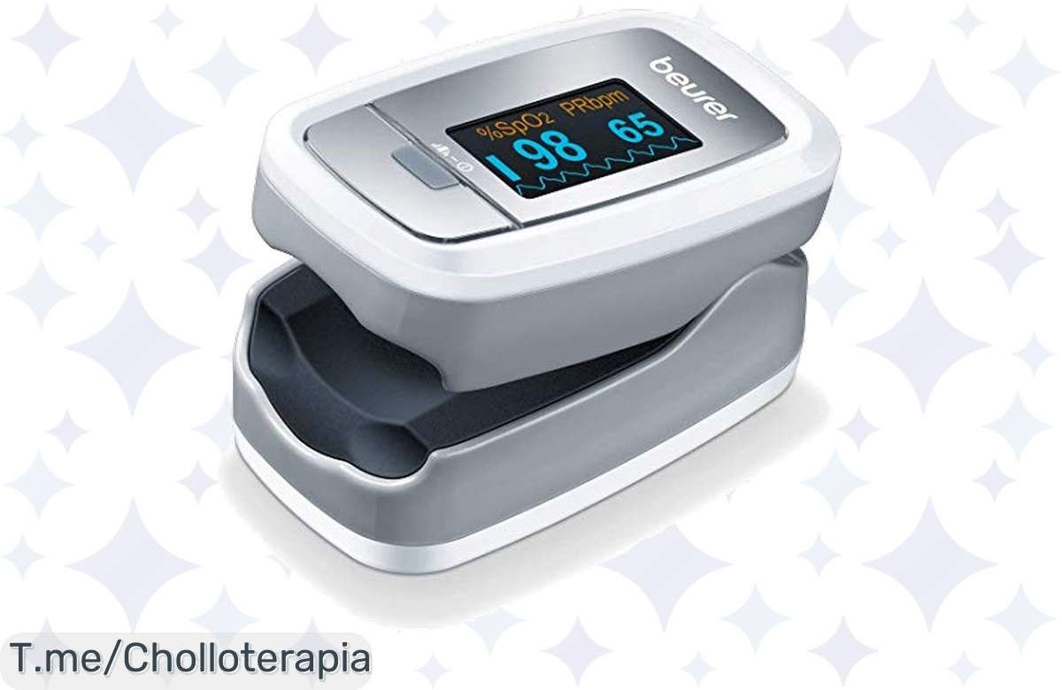 ¡Oferta única! Beurer PO 30 a precio de derribo: mide oxígeno y pulso en segundos, ¡no te lo pierdas!
