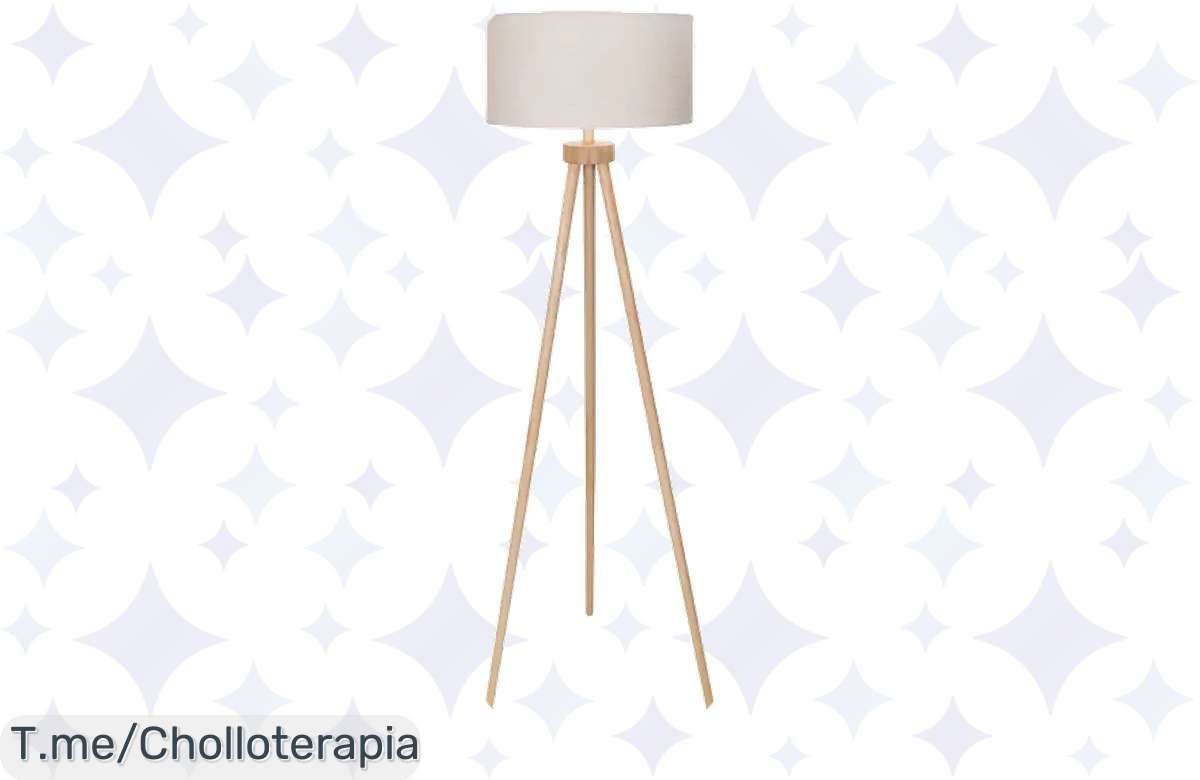 ¡Ofertaza! Lámpara Aigostar de Madera: Lujo y Luz a Precio Irresistible, ¡Corre!