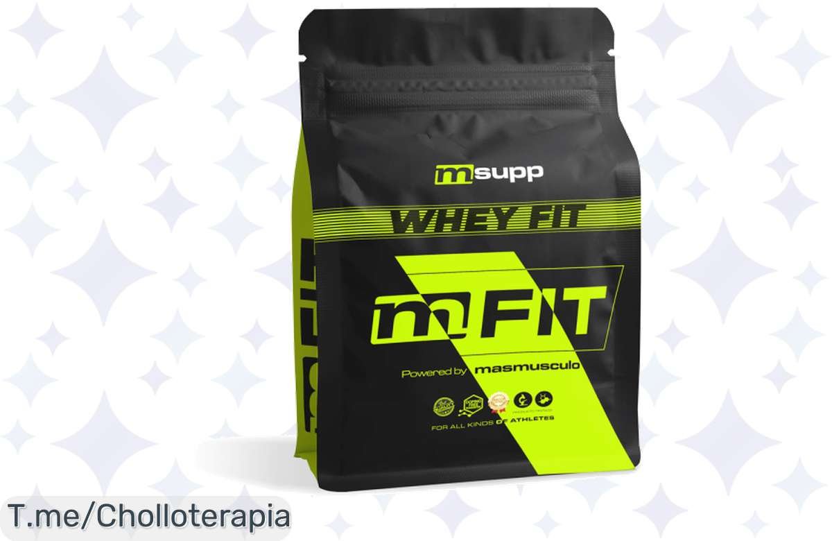 ¡Ofertón brutal: 2Kg de Whey Fit al precio más bajo, no lo dejes escapar!