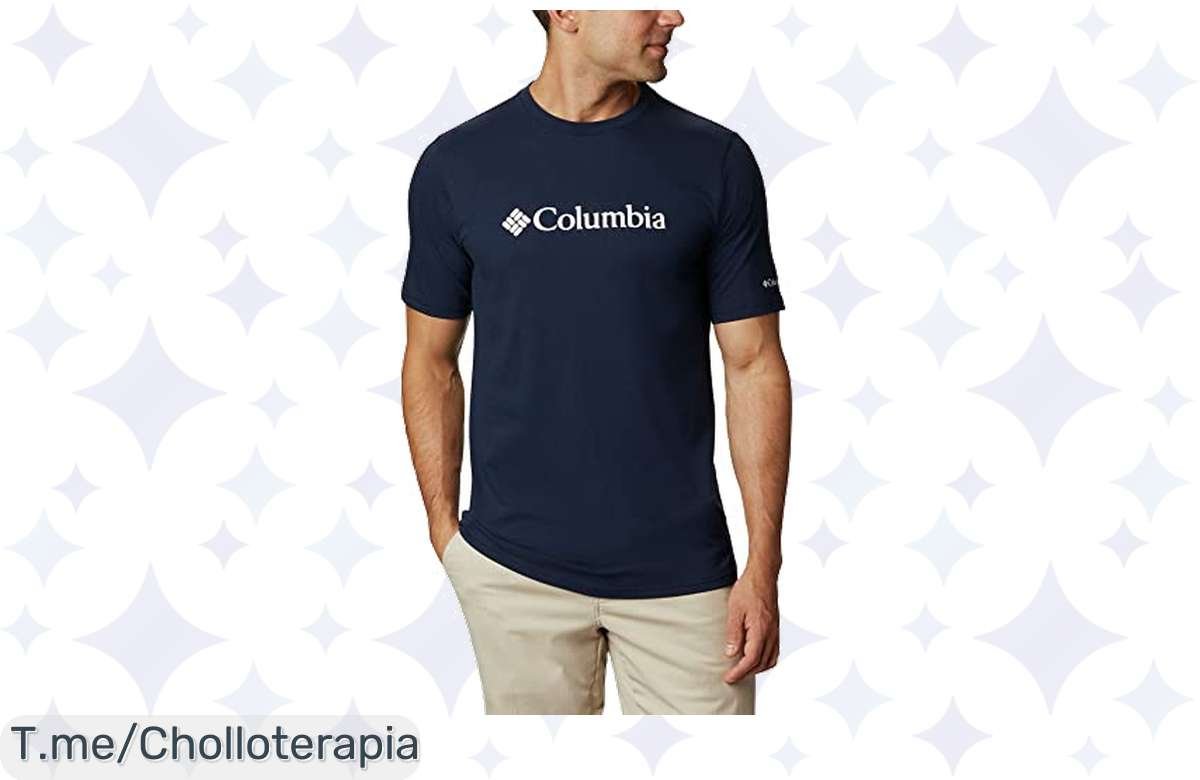 ¡Ofertón de Locura! Camisa de Manga Corta Columbia para Hombres: Confort y Estilo a Precio Rídiculo. ¡Corre!