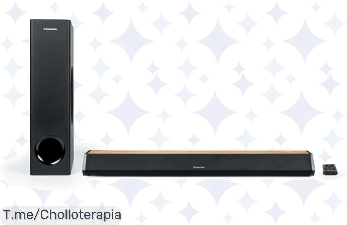 ¡Ofertón de locura! Barra de Sonido Thomson SB552BTS a precio ridículo, ¡Corre!